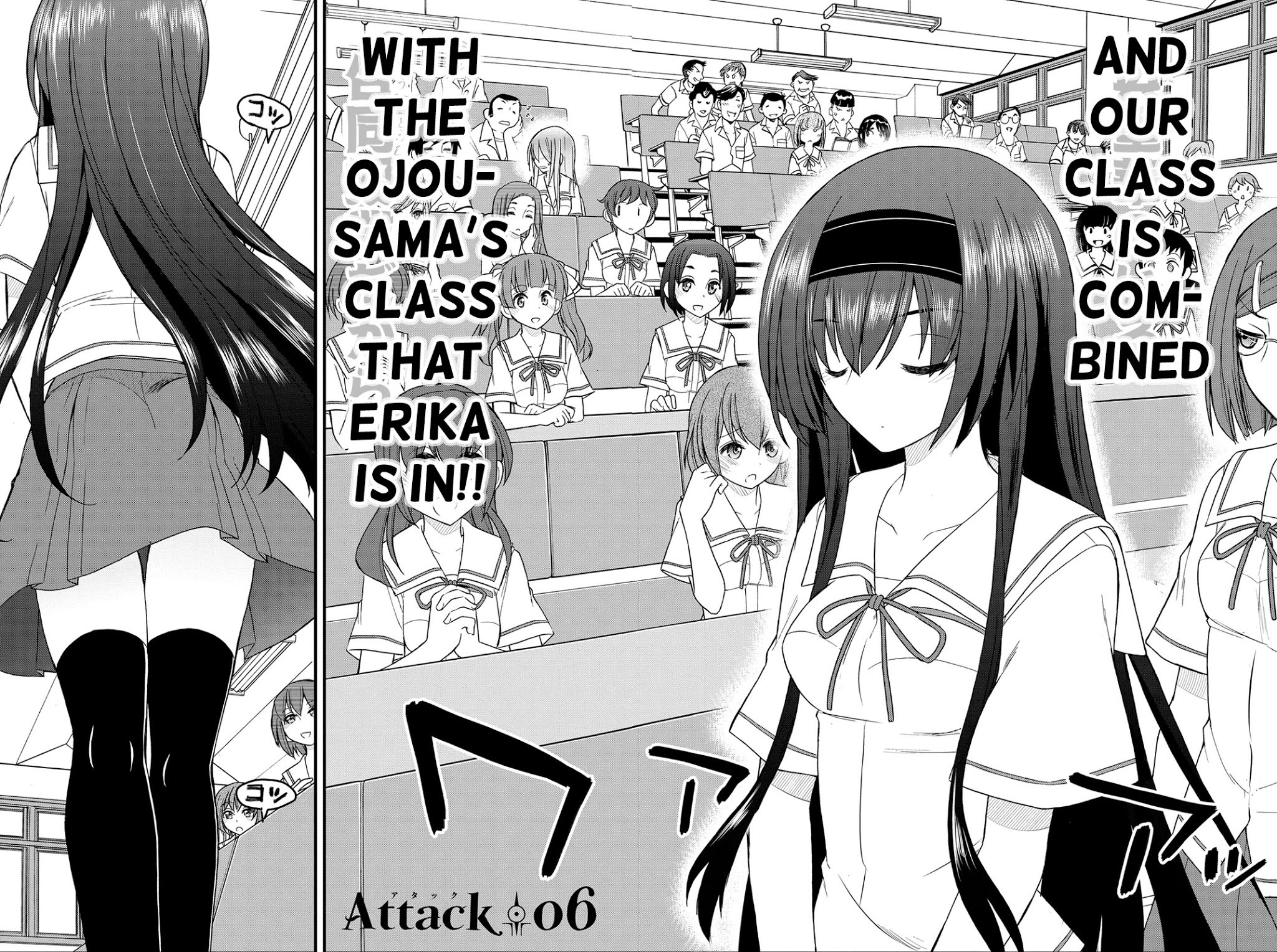 Kin no Kanojo, Gin no Kanojo Chapter 6 page 6 - Chapter 6: Attack 06
