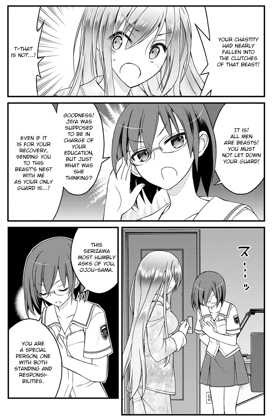 Kin no Kanojo, Gin no Kanojo Chapter 9 page 4 - Chapter 9: Attack 09