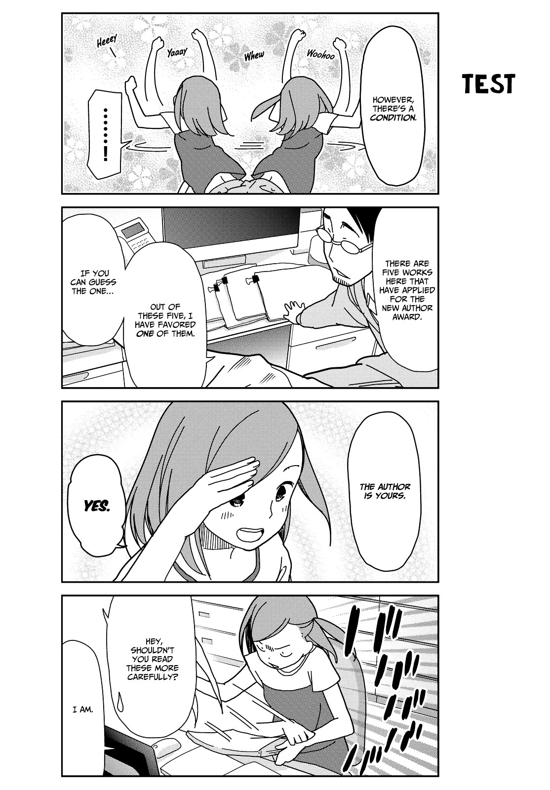 Kin no Tamago Chapter 1 page 7 - Chapter 1: The Dream of a Newbie Editor