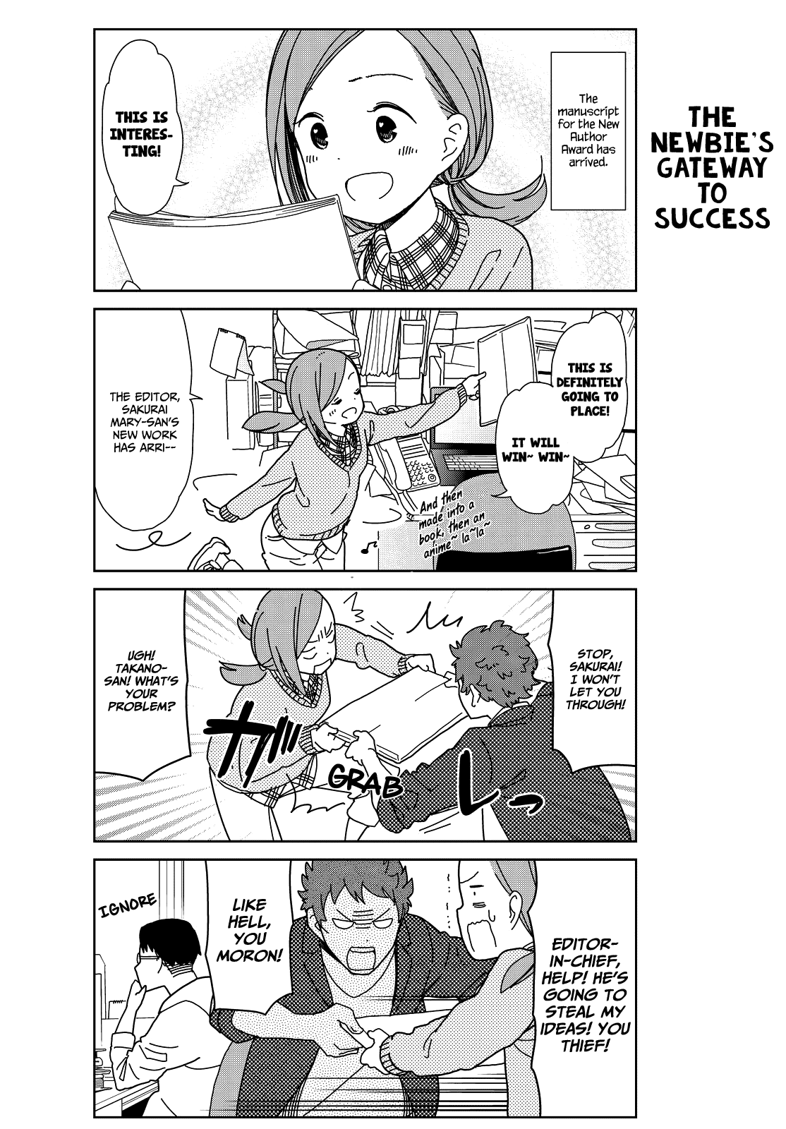 Kin no Tamago Chapter 5 page 2 - Chapter 5: The Gong for the New Author Award has Rung