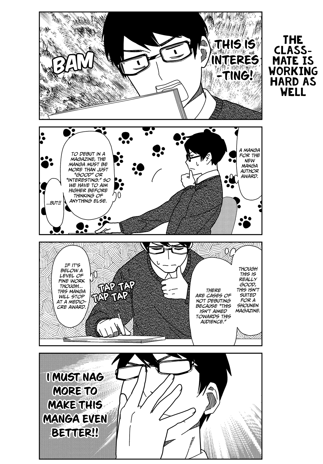 Kin no Tamago Chapter 5 page 8 - Chapter 5: The Gong for the New Author Award has Rung