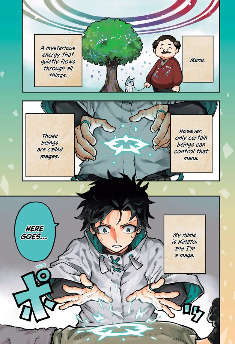 Kinato’s Magic Chapter 1 page 1 - Chapter 1: Kinato's Magic