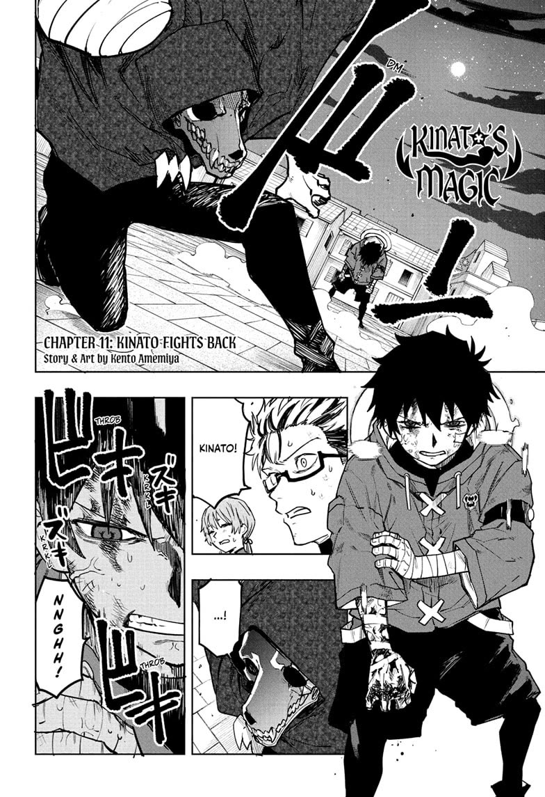 Kinato’s Magic Chapter 11 page 2 - Chapter 11: Kinato Fights Back