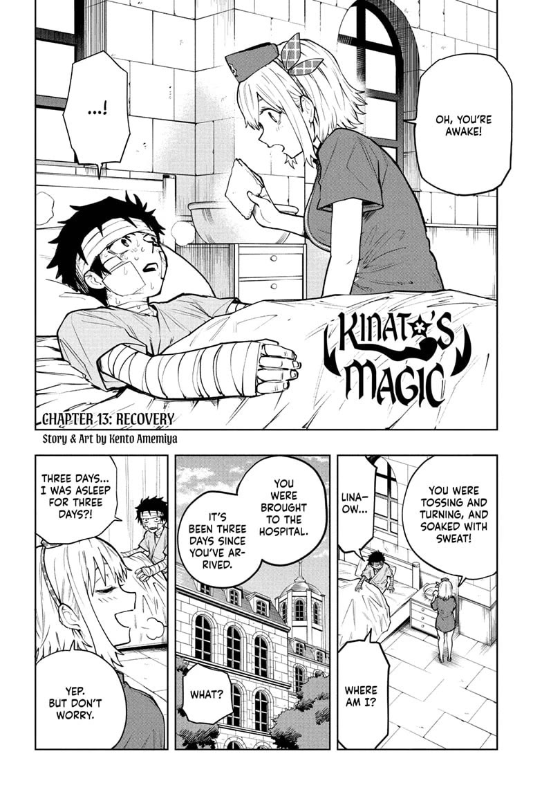 Kinato’s Magic Chapter 13 page 2 - Chapter 13: Recovery