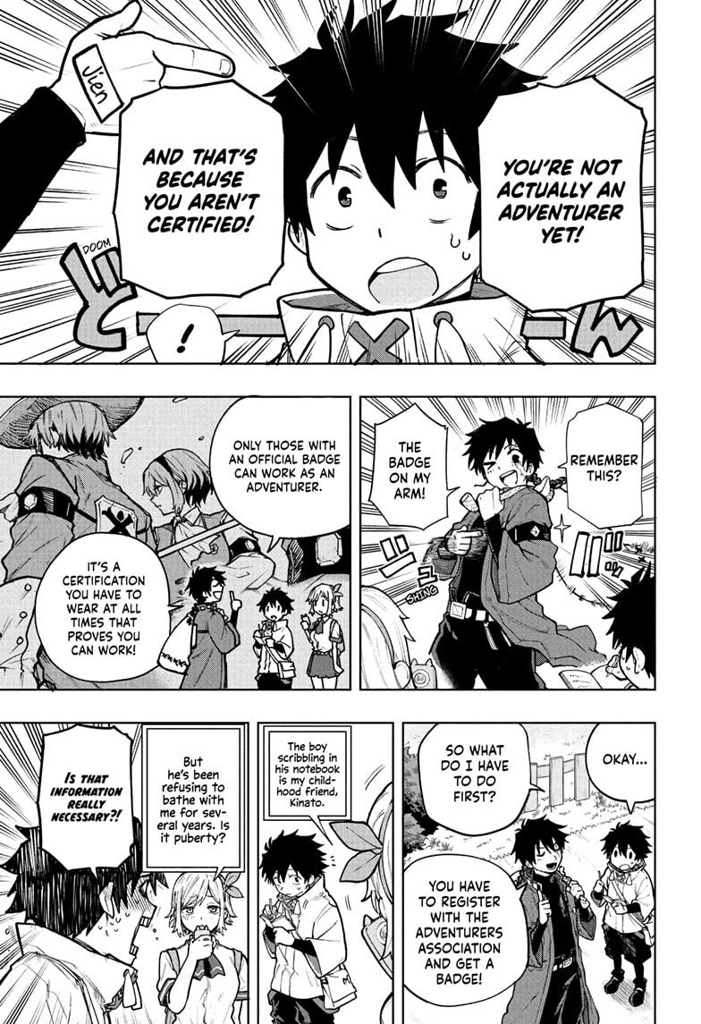 Kinato’s Magic Chapter 2 page 3 - Chapter 2: Wear it with Pride!