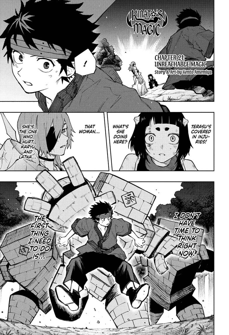 Kinato’s Magic Chapter 21 page 1 - Chapter 21: Unreachable Magic