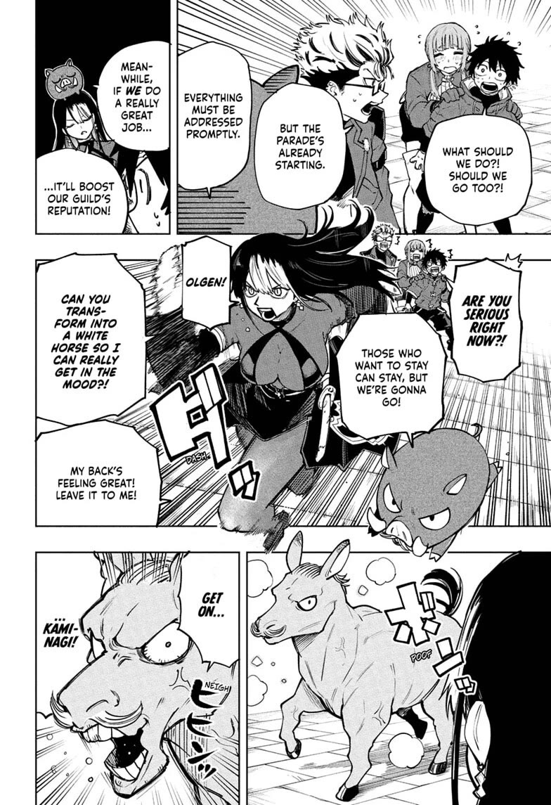 Kinato’s Magic Chapter 24 page 10 - Chapter 24: Iron Fangs and Seraph Wings Joint Mission