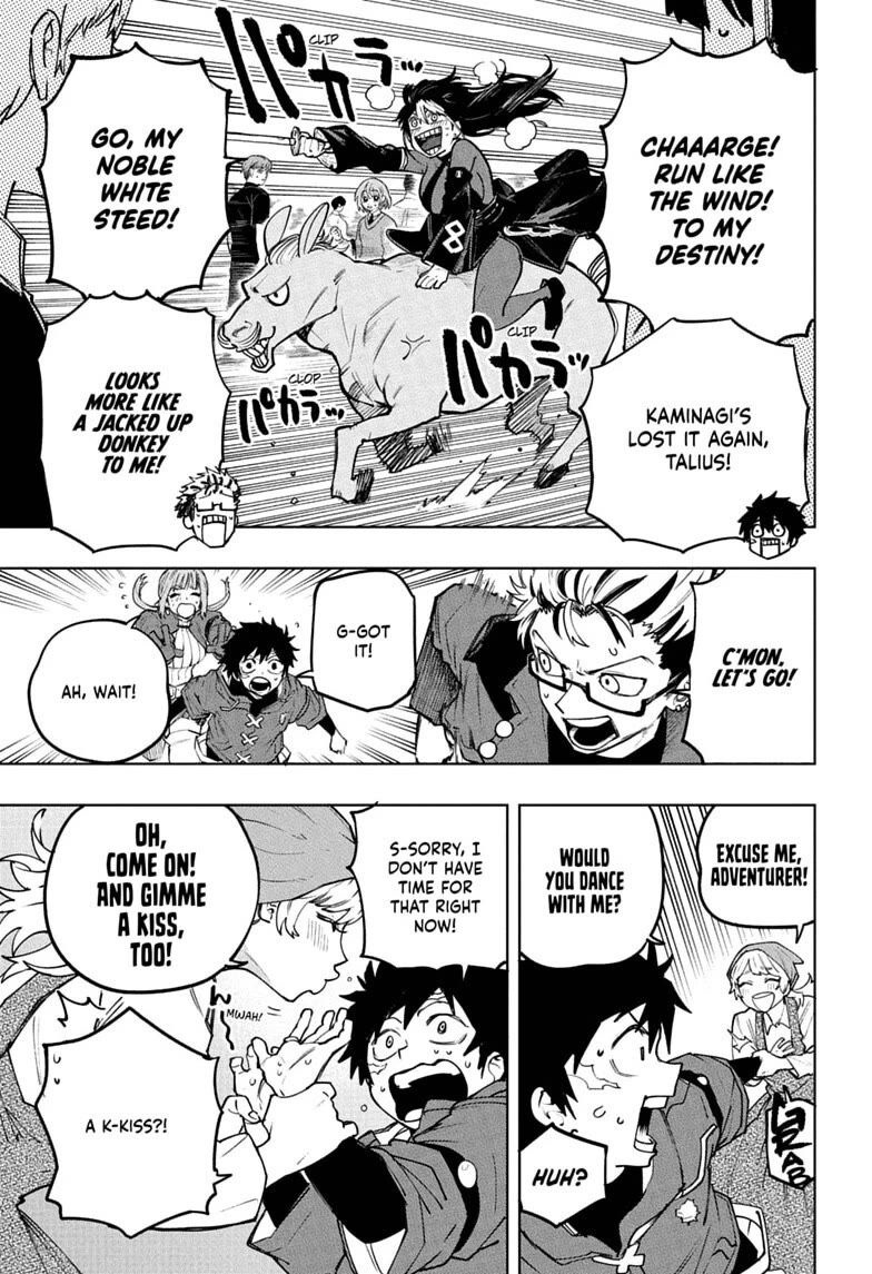 Kinato’s Magic Chapter 24 page 11 - Chapter 24: Iron Fangs and Seraph Wings Joint Mission
