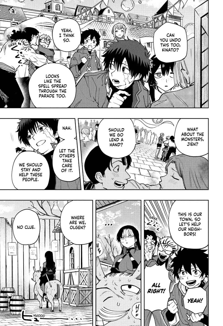 Kinato’s Magic Chapter 24 page 17 - Chapter 24: Iron Fangs and Seraph Wings Joint Mission