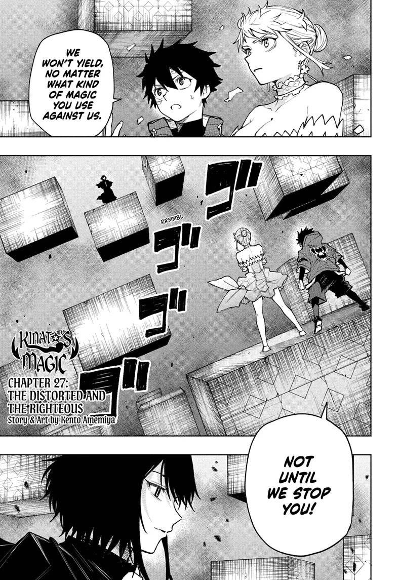 Kinato’s Magic Chapter 27 page 1 - Chapter 27