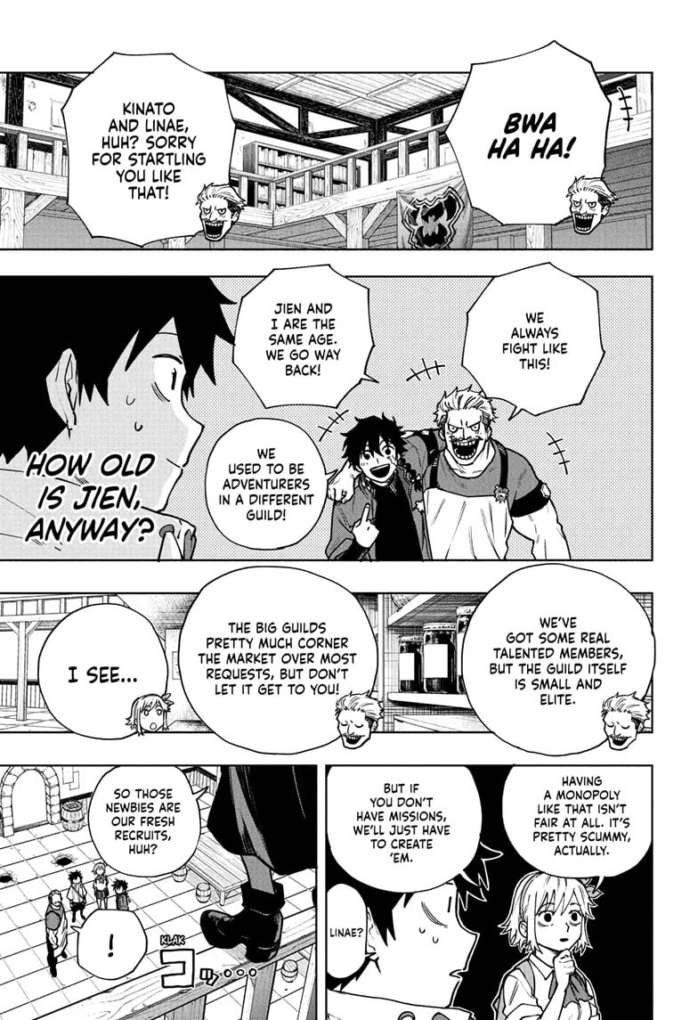Kinato’s Magic Chapter 3 page 11 - Chapter 3: Introducing the Iron Fangs!