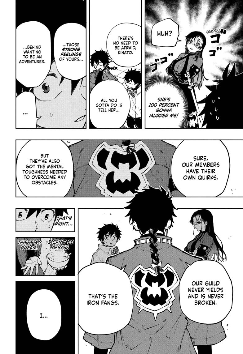 Kinato’s Magic Chapter 3 page 16 - Chapter 3: Introducing the Iron Fangs!