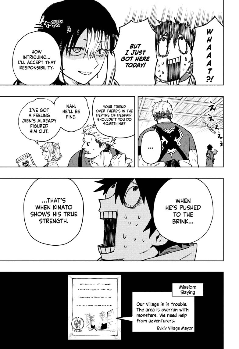 Kinato’s Magic Chapter 3 page 19 - Chapter 3: Introducing the Iron Fangs!