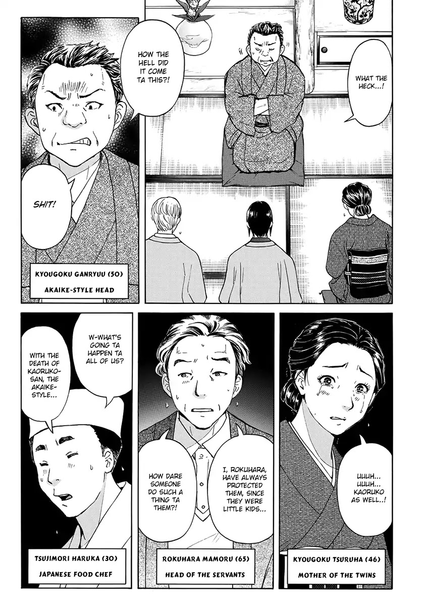 Kindaichi 37-sai no Jikenbo Chapter 31 page 19 - Chapter 31: Kyoto Beauty Florist Murder Case (File 6)