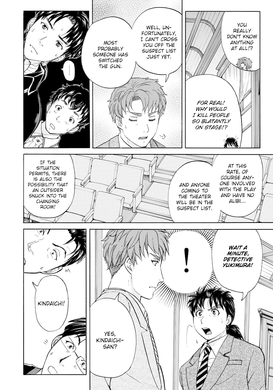 Kindaichi 37-sai no Jikenbo Chapter 43 page 19 - Chapter 43: Hotel Europa : The New Murders (File 4)