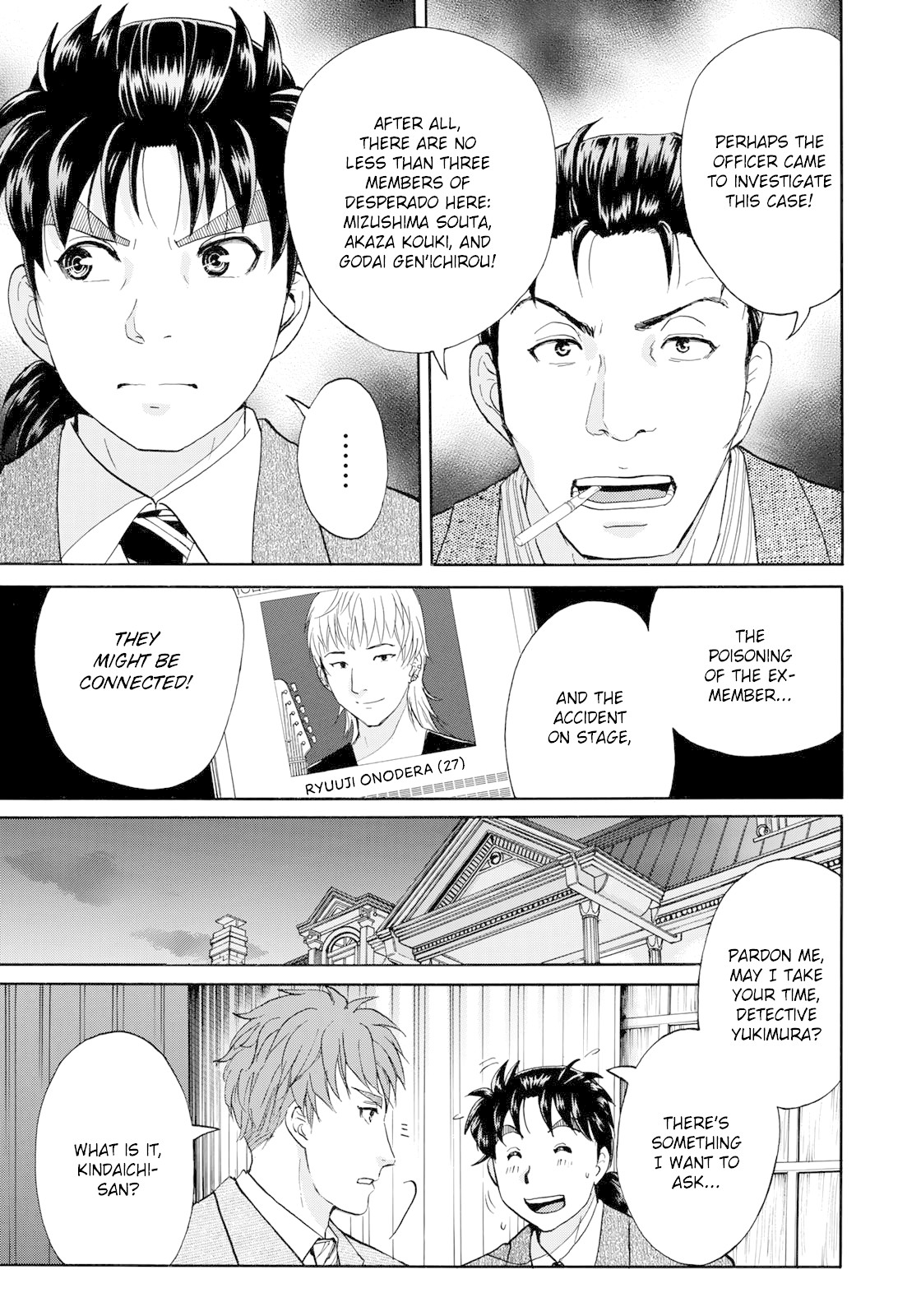 Kindaichi 37-sai no Jikenbo Chapter 44 page 14 - Chapter 44: Hotel Europa : The New Murders (File 5)