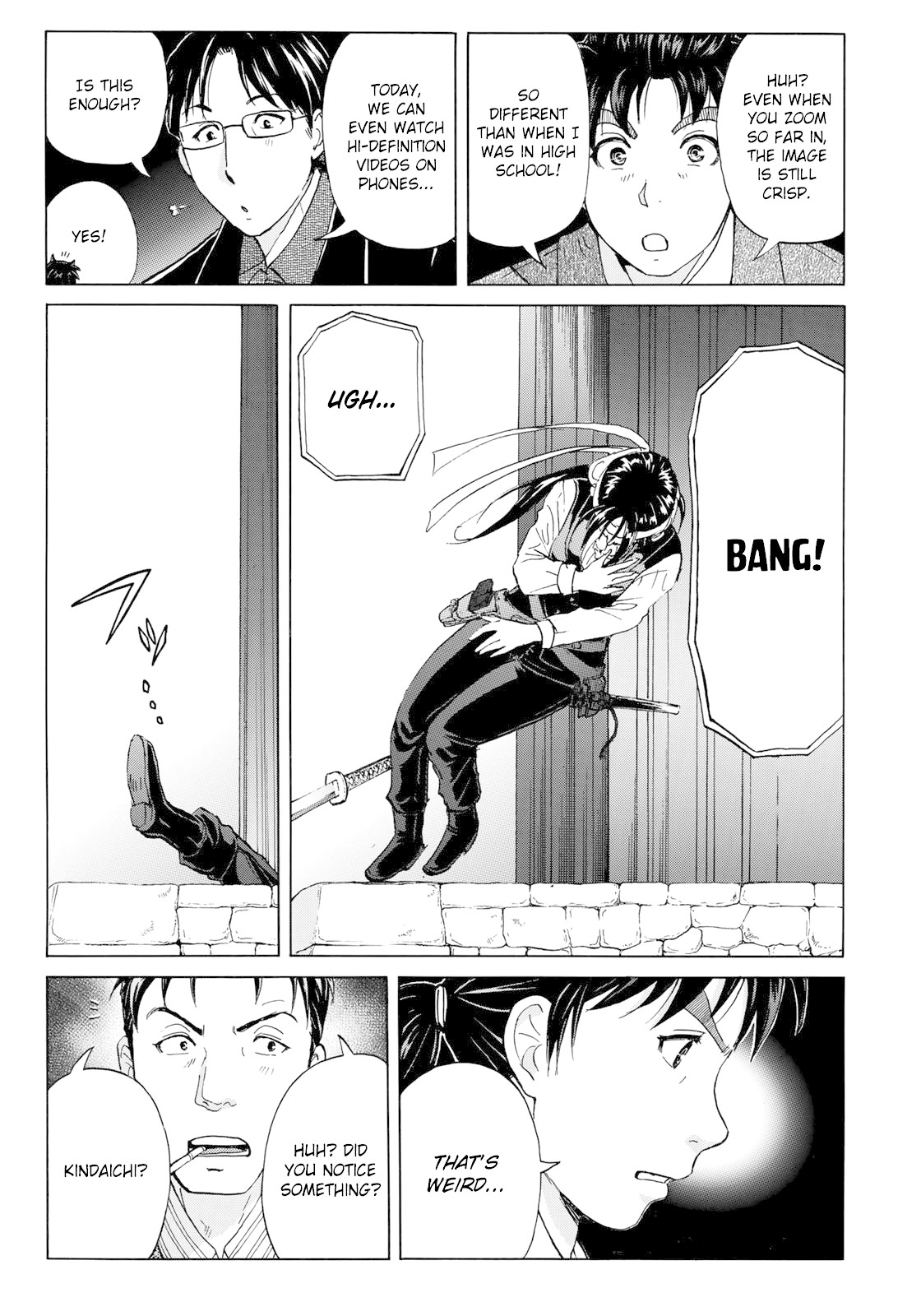 Kindaichi 37-sai no Jikenbo Chapter 44 page 8 - Chapter 44: Hotel Europa : The New Murders (File 5)