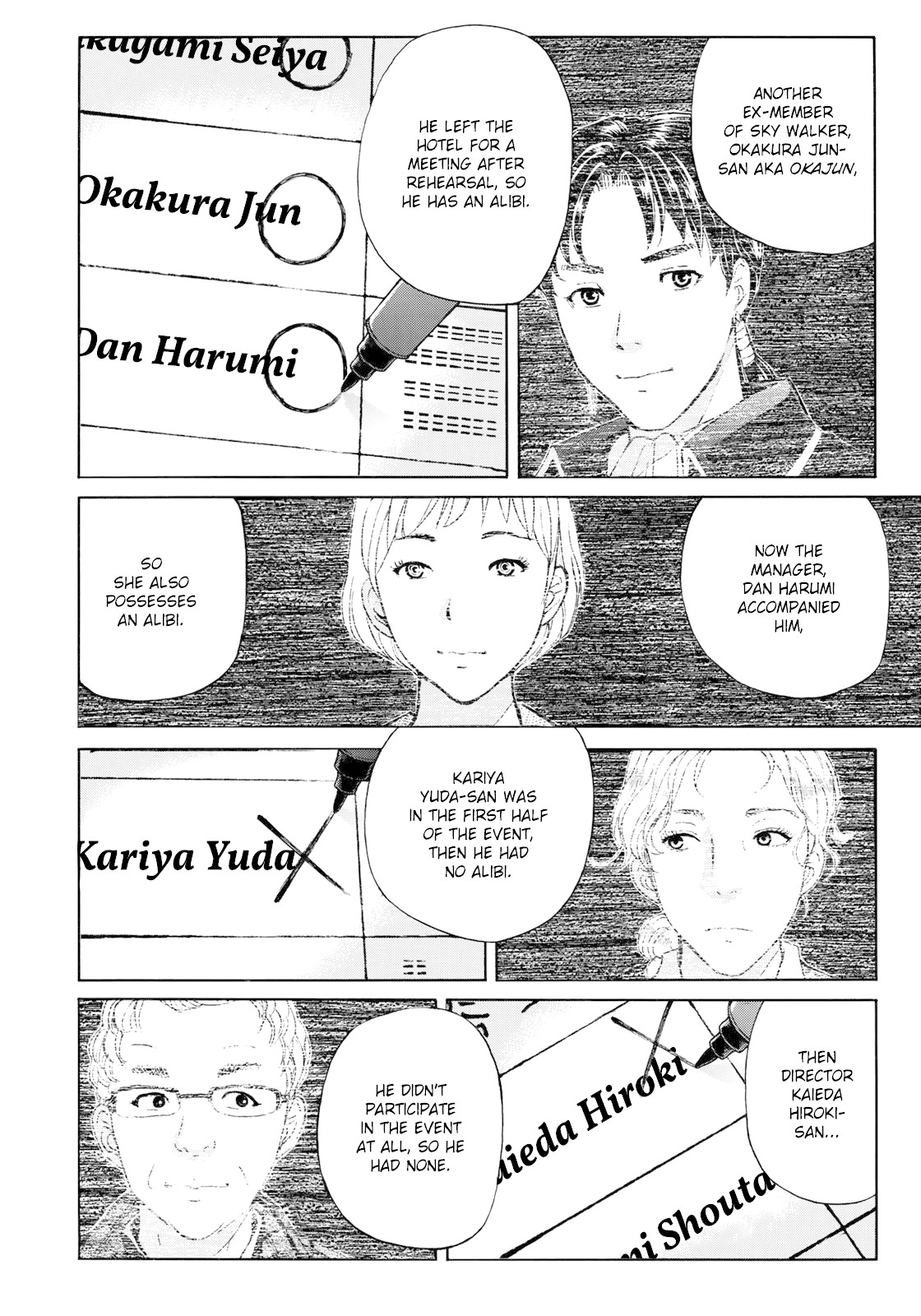 Kindaichi 37-sai no Jikenbo Chapter 45 page 10 - Chapter 45: Hotel Europa : The New Murders (File 6)