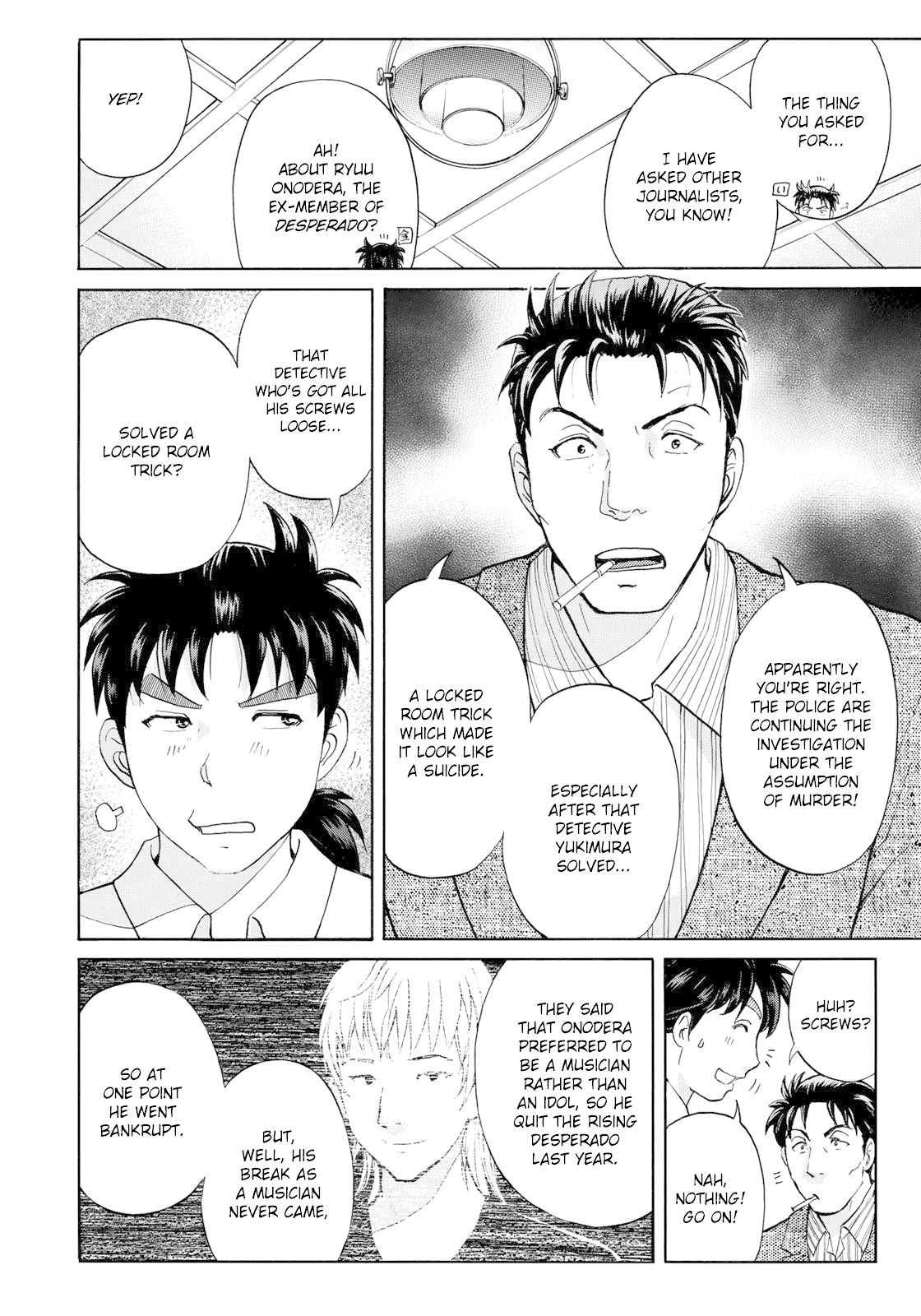 Kindaichi 37-sai no Jikenbo Chapter 45 page 14 - Chapter 45: Hotel Europa : The New Murders (File 6)
