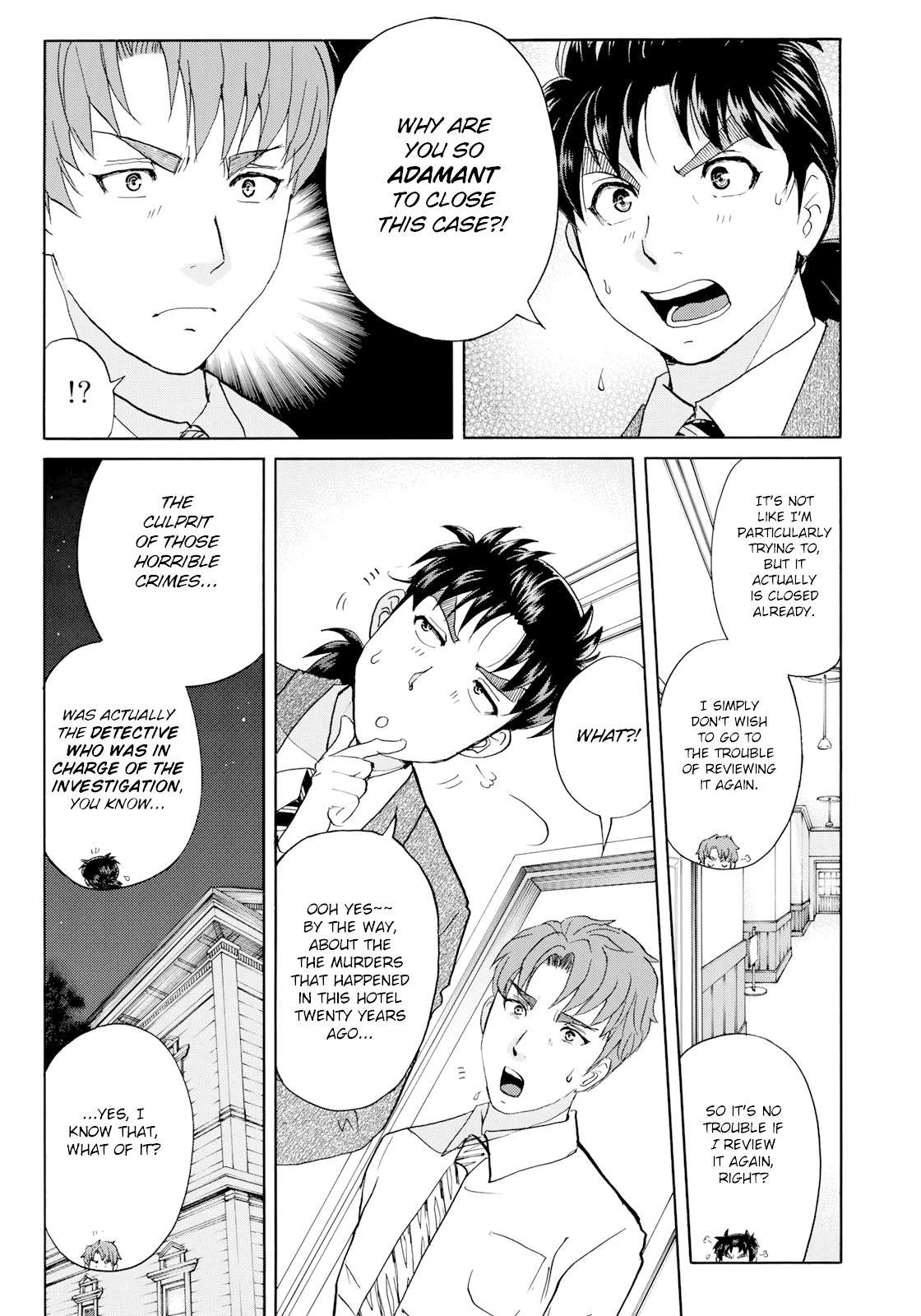 Kindaichi 37-sai no Jikenbo Chapter 48 page 8 - Chapter 48: Hotel Europa : The New Murders (File 9)