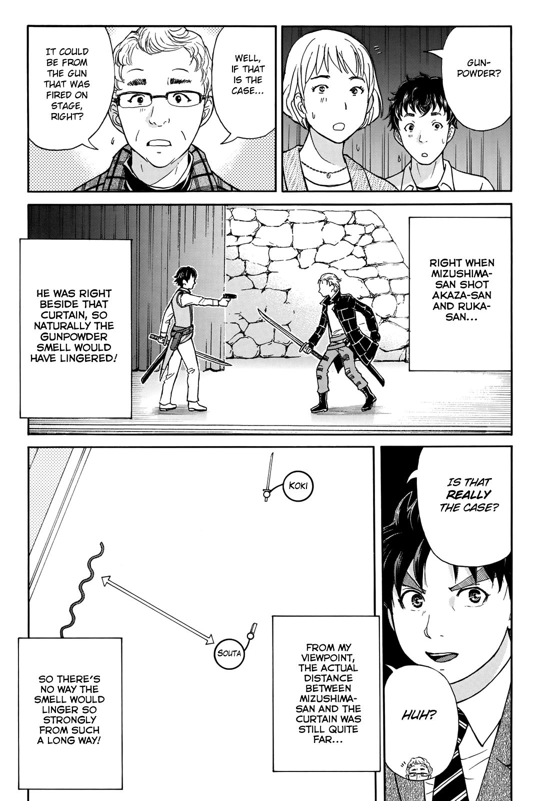 Kindaichi 37-sai no Jikenbo Chapter 49 page 8 - Chapter 49: Hotel Europa : The New Murders (File 10)