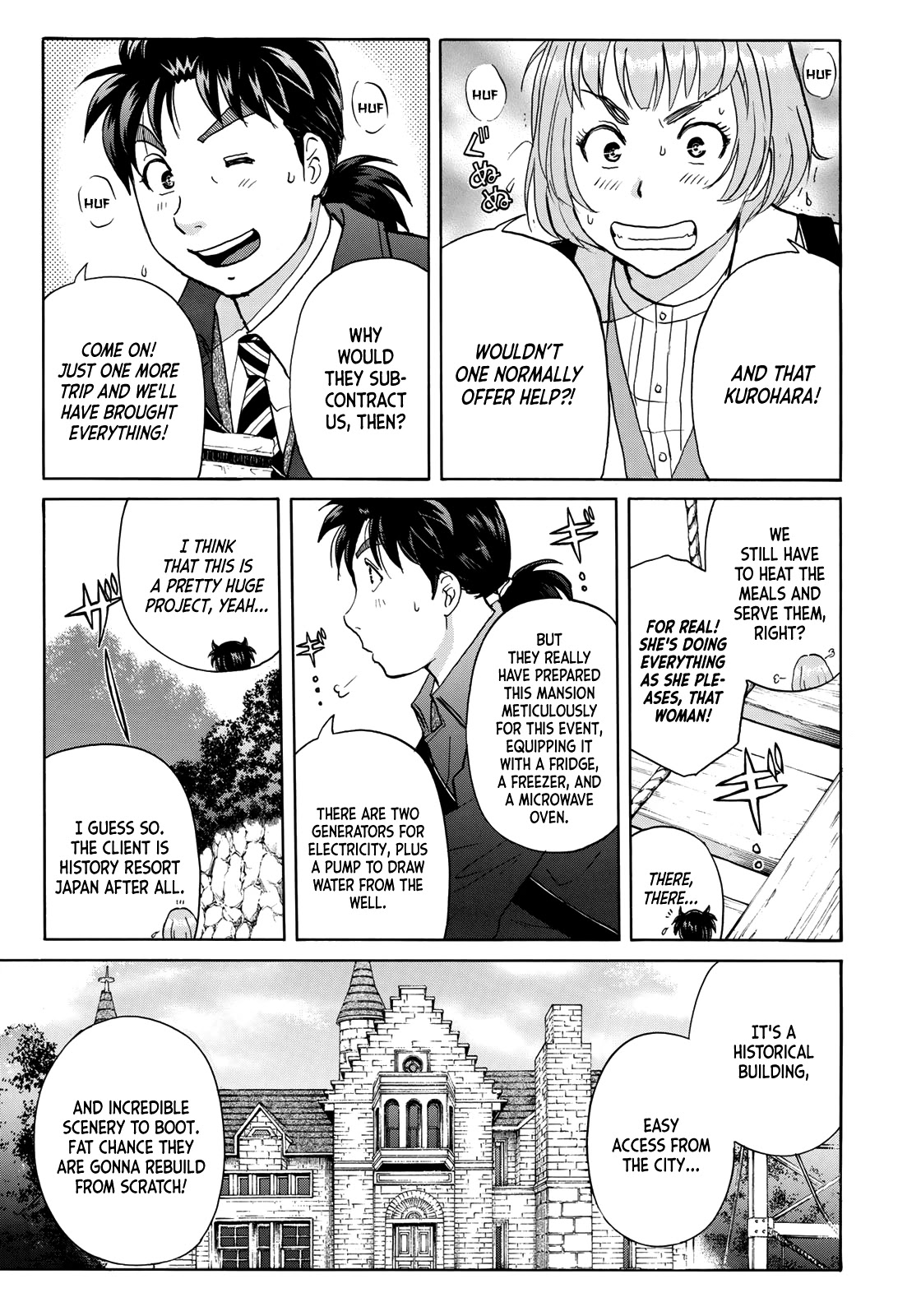 Kindaichi 37-sai no Jikenbo Chapter 55 page 8 - Chapter 55: Poltergeist Mansion Murder Case (File 2)