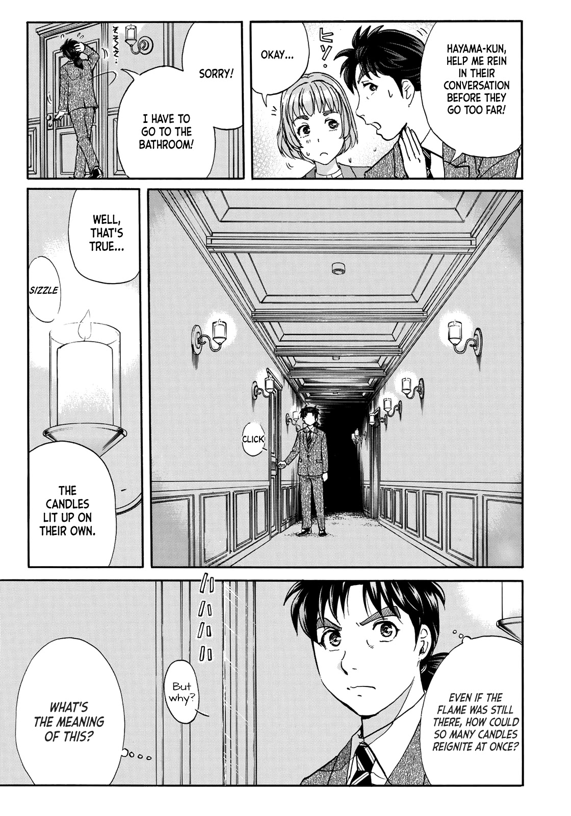 Kindaichi 37-sai no Jikenbo Chapter 56 page 18 - Chapter 56: Poltergeist Mansion Murder Case (File 3)