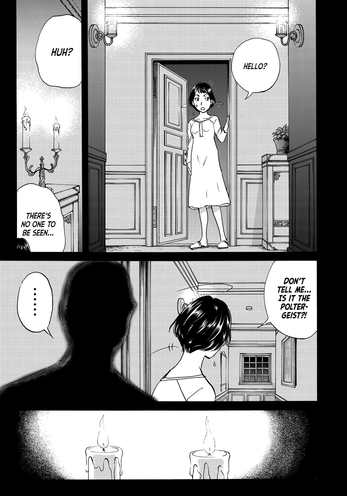 Kindaichi 37-sai no Jikenbo Chapter 58 page 18 - Chapter 58: Poltergeist Mansion Murder Case (File 5)