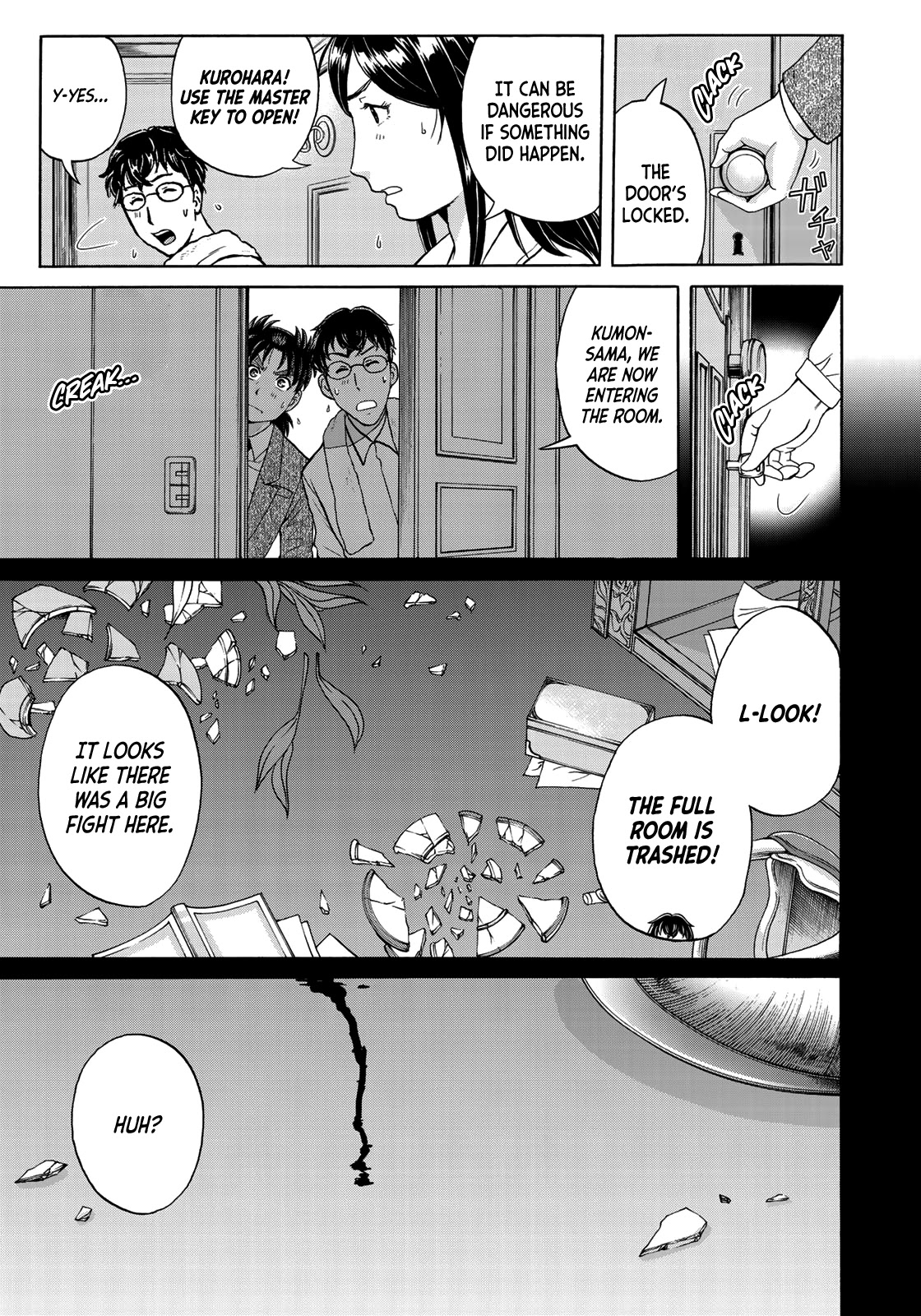 Kindaichi 37-sai no Jikenbo Chapter 58 page 22 - Chapter 58: Poltergeist Mansion Murder Case (File 5)