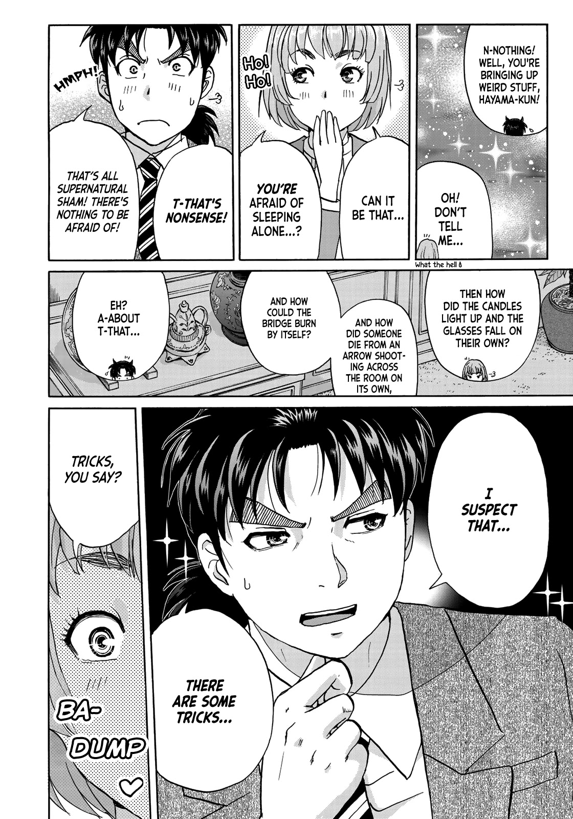 Kindaichi 37-sai no Jikenbo Chapter 58 page 9 - Chapter 58: Poltergeist Mansion Murder Case (File 5)