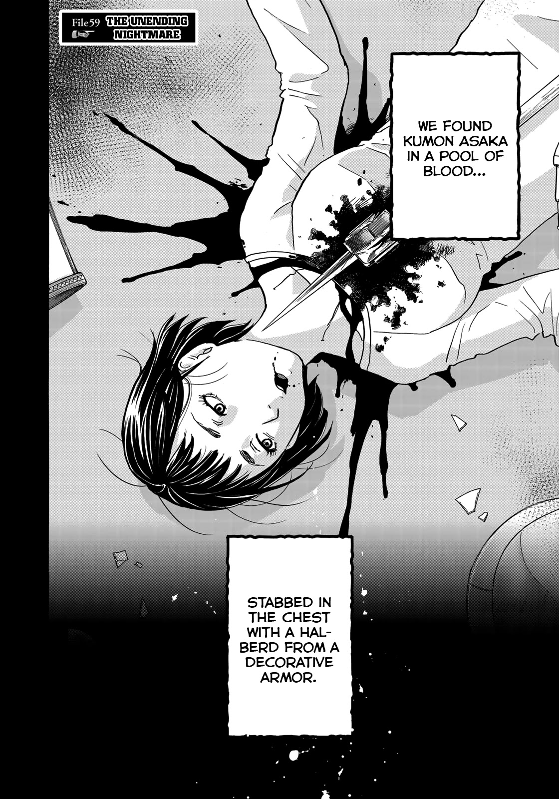 Kindaichi 37-sai no Jikenbo Chapter 59 page 5 - Chapter 59: Poltergeist Mansion Murder Case (File 6)
