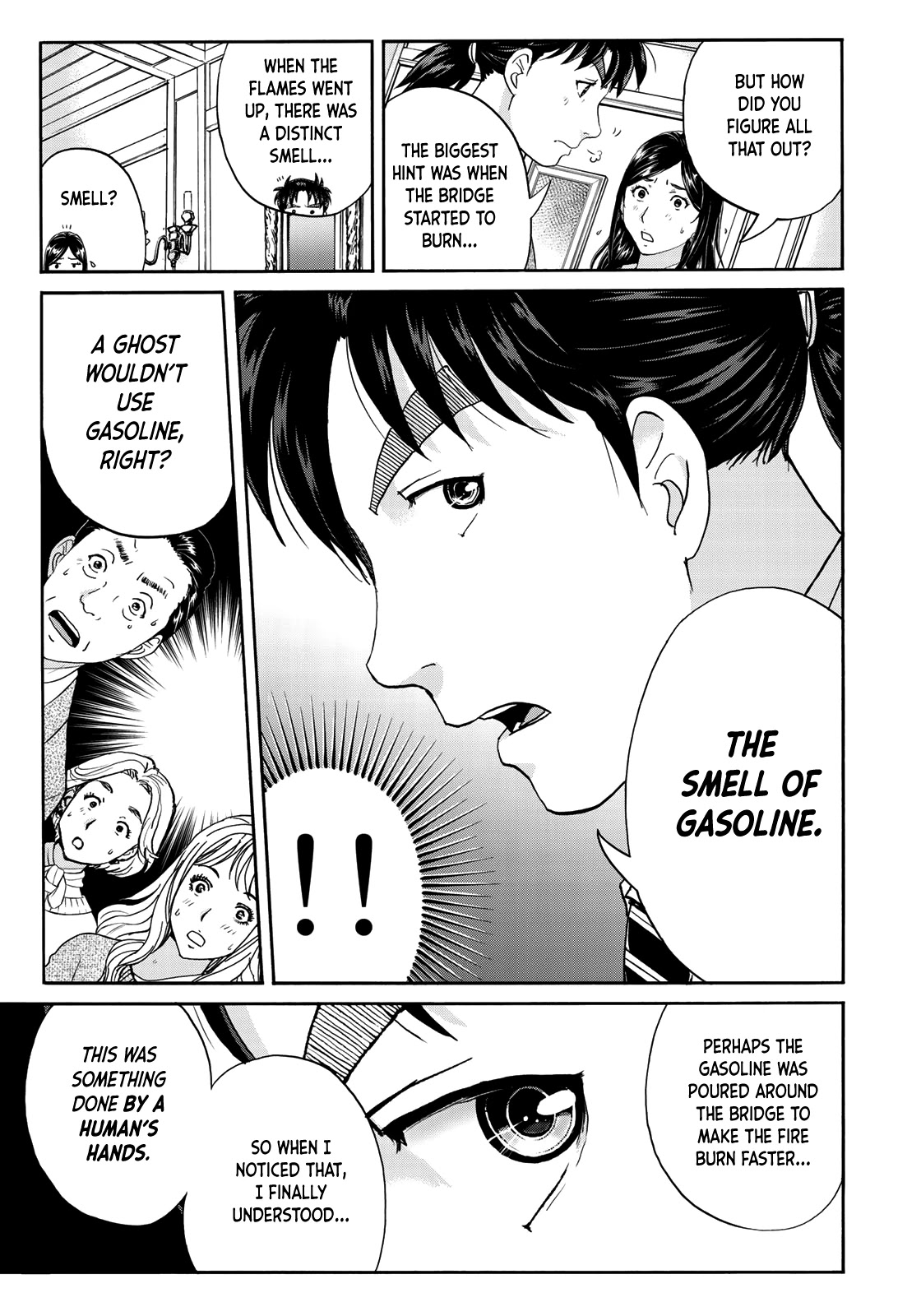 Kindaichi 37-sai no Jikenbo Chapter 60 page 22 - Chapter 60: Poltergeist Mansion Murder Case (File 7)