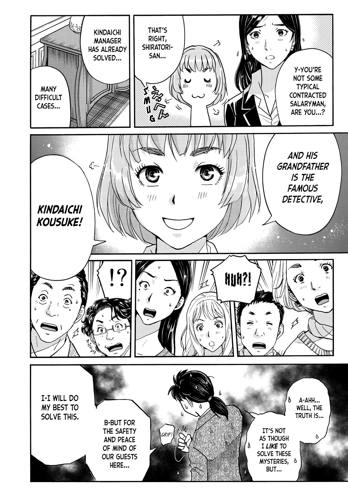 Kindaichi 37-sai no Jikenbo Chapter 60 page 23 - Chapter 60: Poltergeist Mansion Murder Case (File 7)