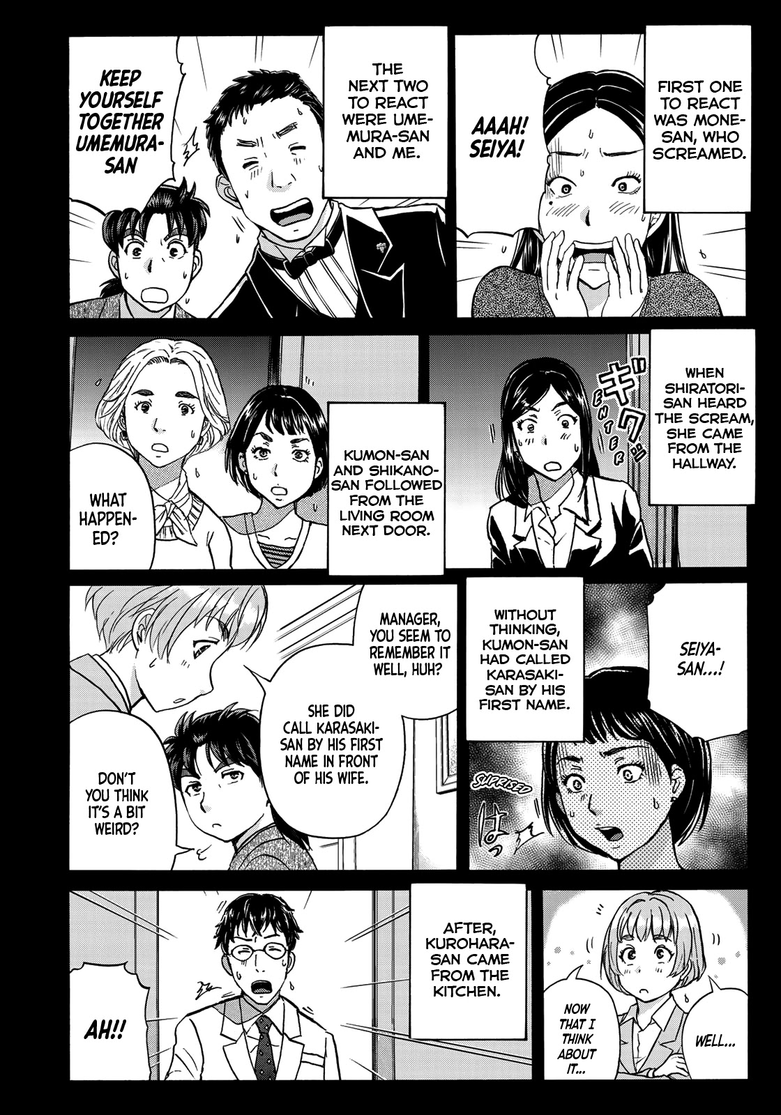 Kindaichi 37-sai no Jikenbo Chapter 61 page 15 - Chapter 61: Poltergeist Mansion Murder Case (File 8)