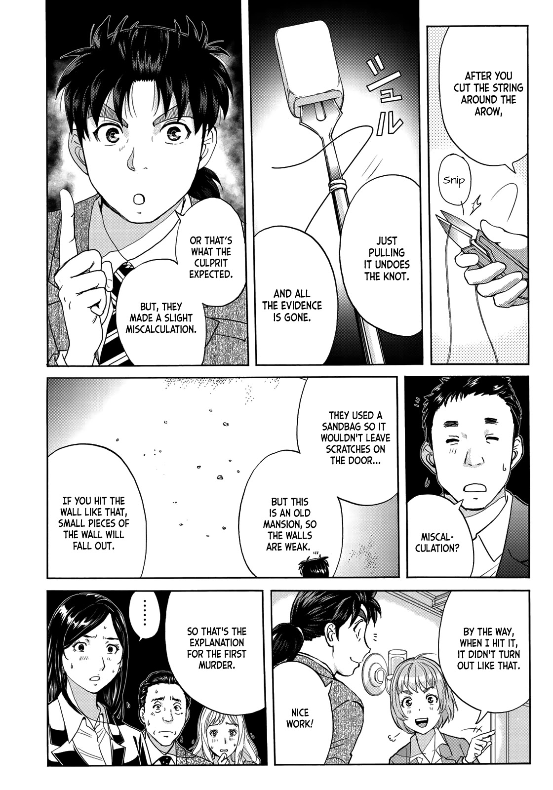 Kindaichi 37-sai no Jikenbo Chapter 62 page 21 - Chapter 62: Poltergeist Mansion Murder Case (File 9)