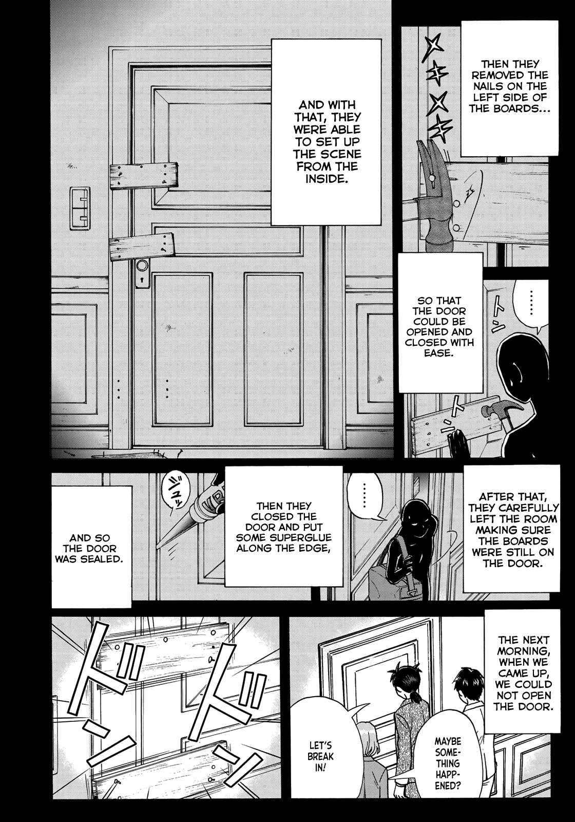 Kindaichi 37-sai no Jikenbo Chapter 63 page 14 - Chapter 63: Poltergeist Mansion Murder Case (File 10)