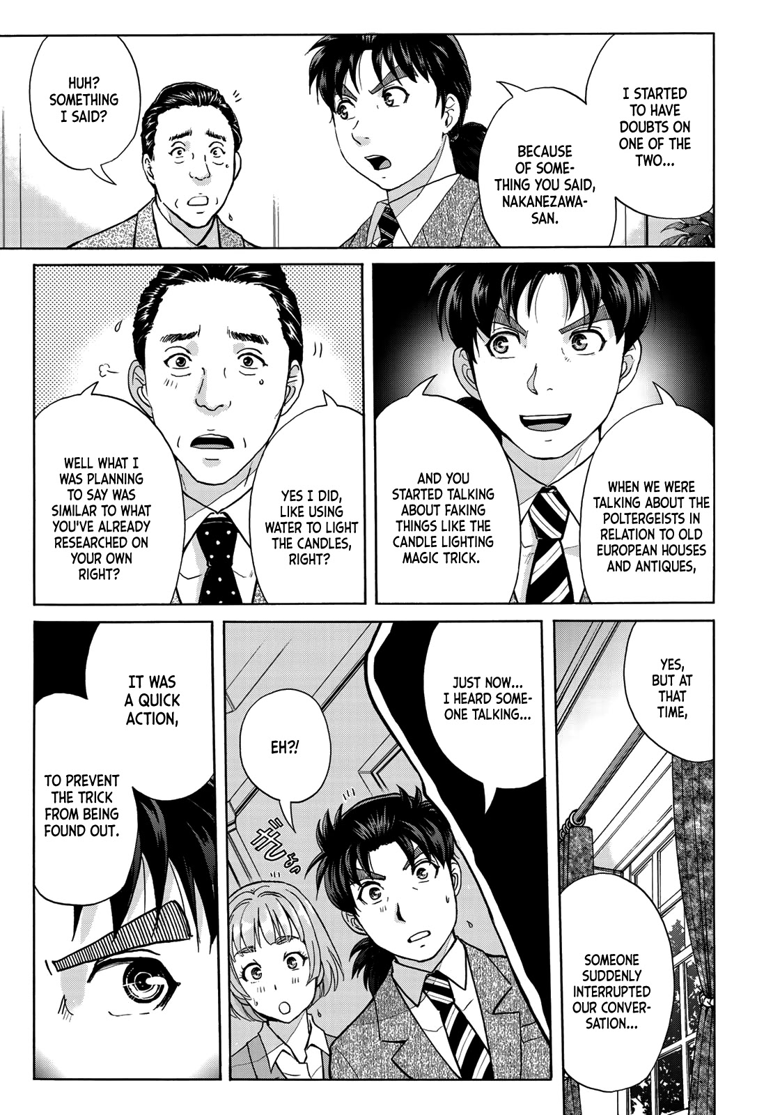 Kindaichi 37-sai no Jikenbo Chapter 63 page 17 - Chapter 63: Poltergeist Mansion Murder Case (File 10)
