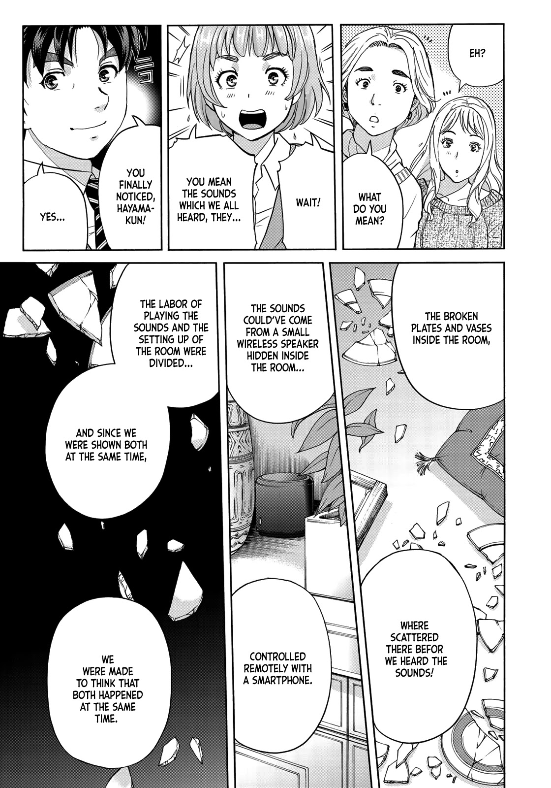 Kindaichi 37-sai no Jikenbo Chapter 63 page 7 - Chapter 63: Poltergeist Mansion Murder Case (File 10)