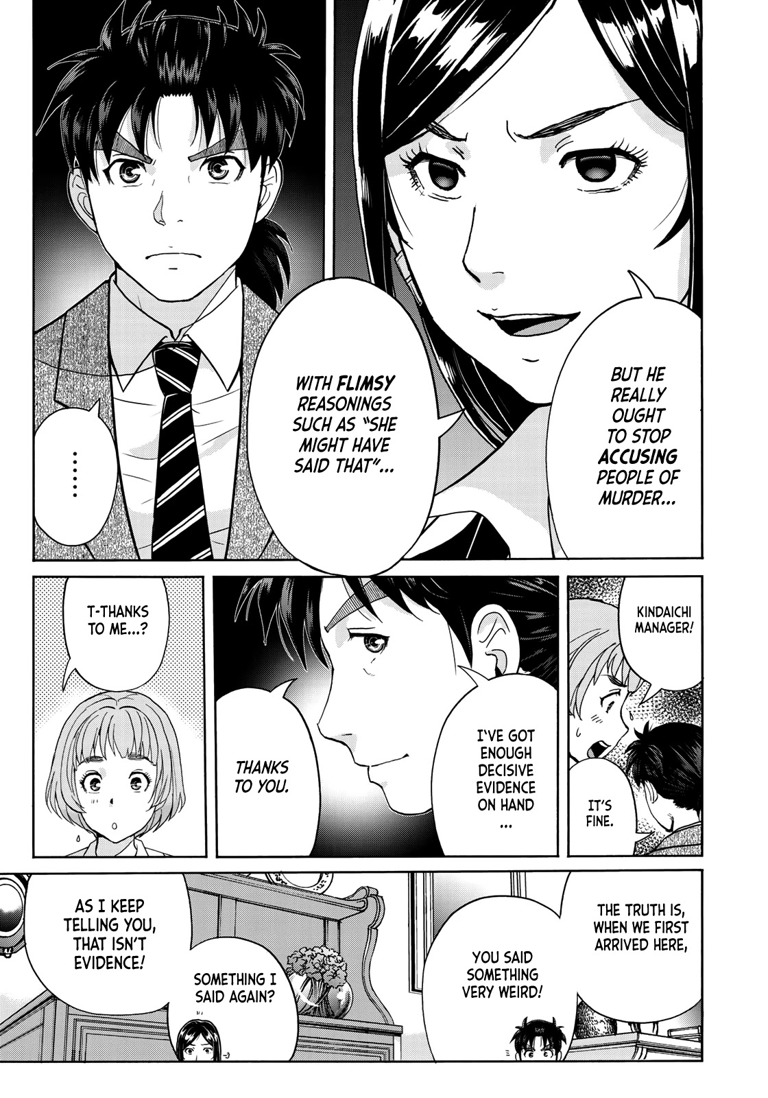 Kindaichi 37-sai no Jikenbo Chapter 64 page 10 - Chapter 64: Poltergeist Mansion Murder Case (File 11)