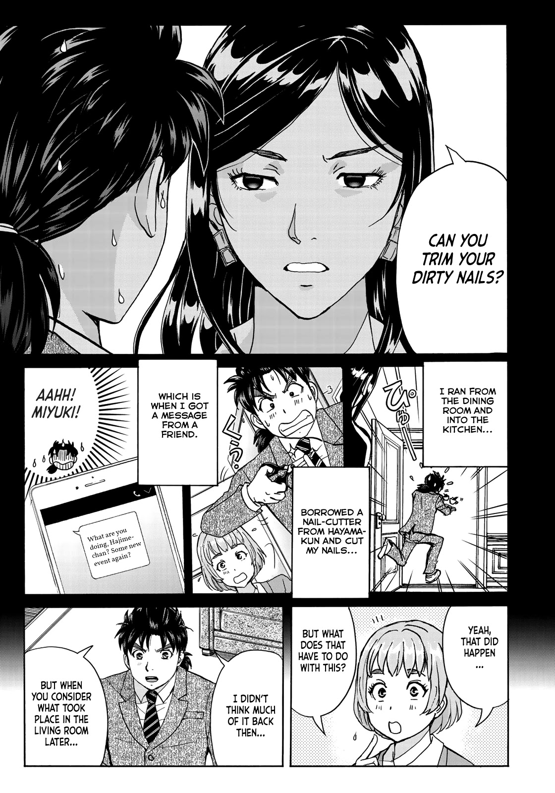 Kindaichi 37-sai no Jikenbo Chapter 64 page 12 - Chapter 64: Poltergeist Mansion Murder Case (File 11)