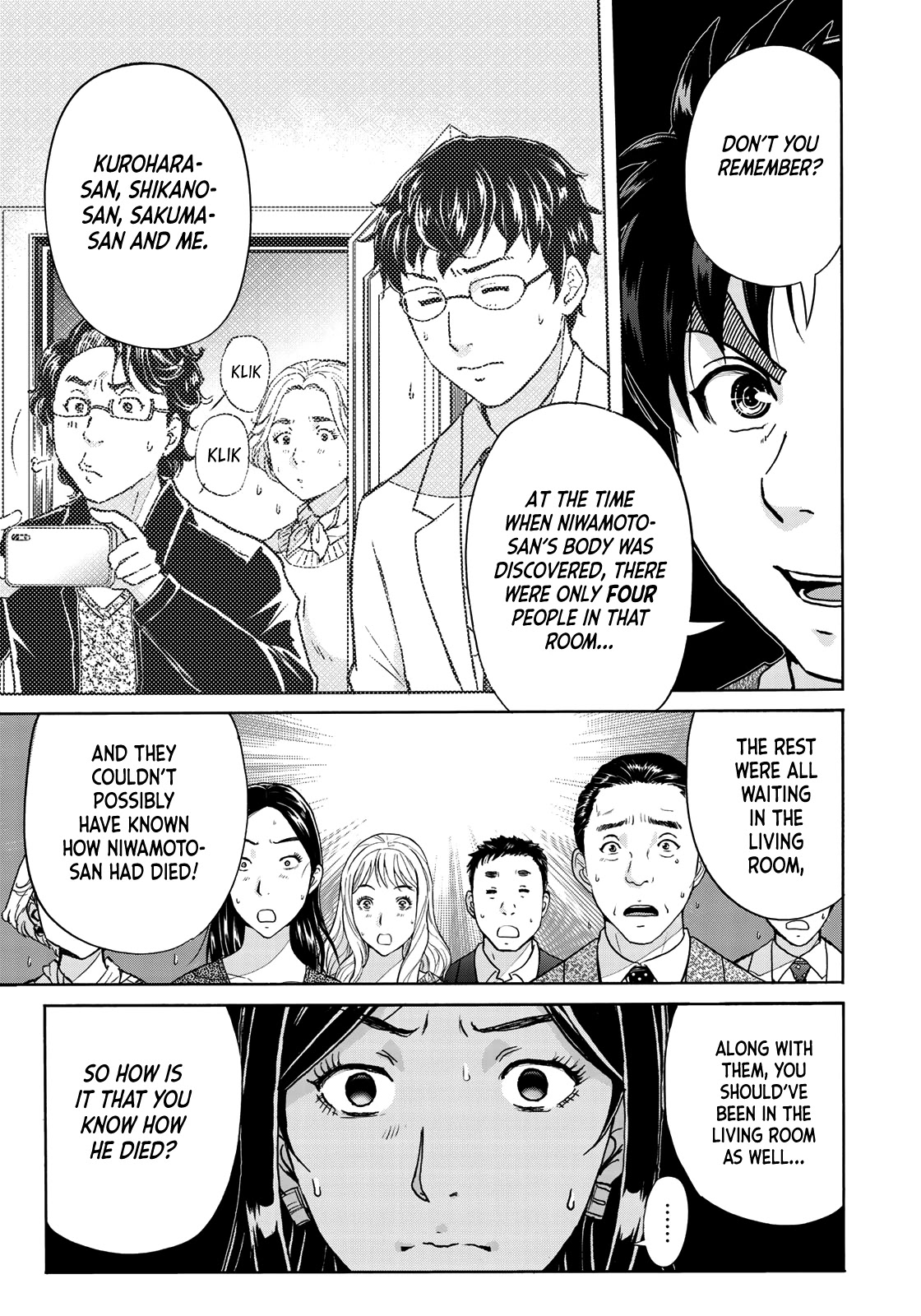 Kindaichi 37-sai no Jikenbo Chapter 64 page 6 - Chapter 64: Poltergeist Mansion Murder Case (File 11)