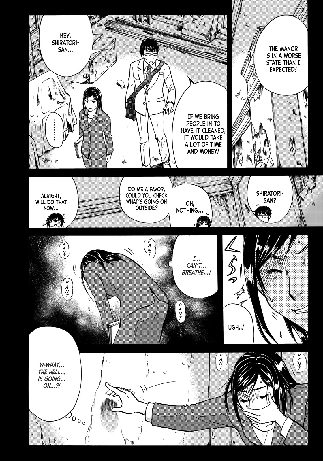 Kindaichi 37-sai no Jikenbo Chapter 65 page 12 - Chapter 65: Poltergeist Mansion Murder Case (File 12)