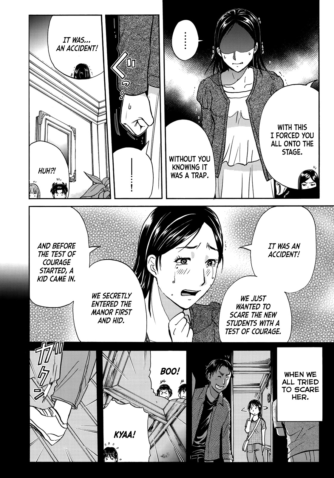 Kindaichi 37-sai no Jikenbo Chapter 65 page 18 - Chapter 65: Poltergeist Mansion Murder Case (File 12)