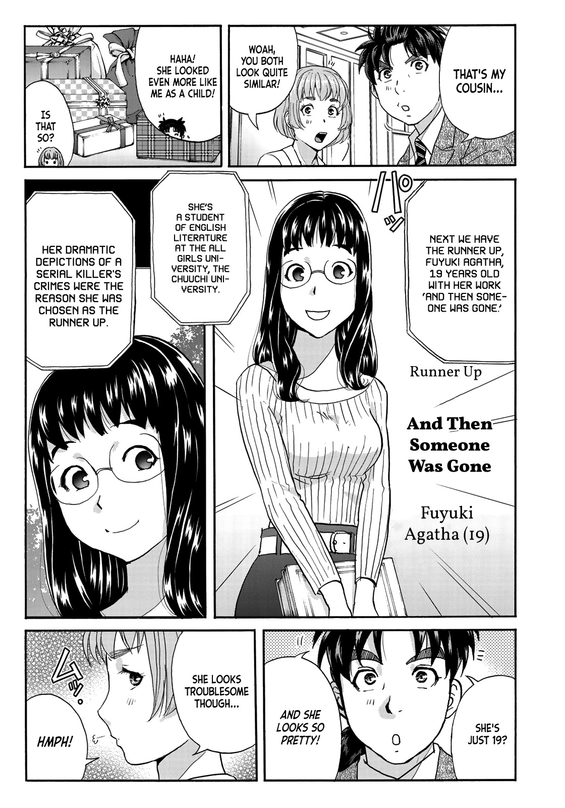 Kindaichi 37-sai no Jikenbo Chapter 67 page 9 - Chapter 67: Ayase Serial Murder Case (File 1)