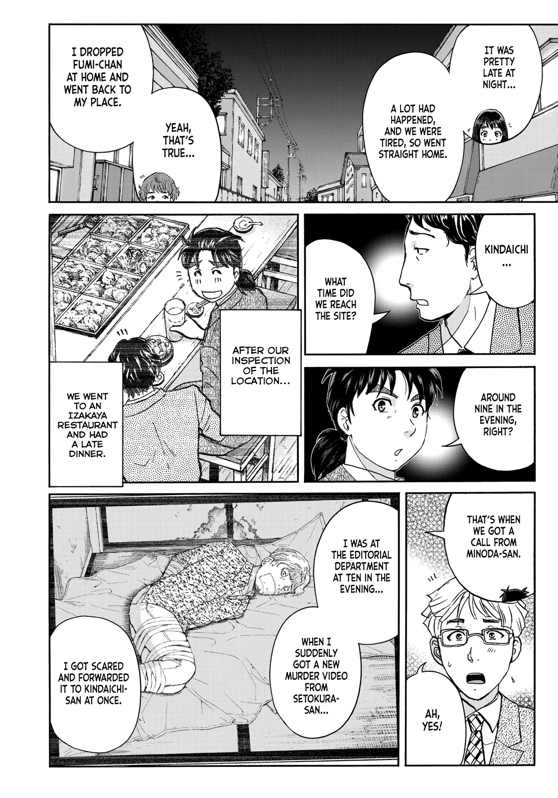 Kindaichi 37-sai no Jikenbo Chapter 76 page 14 - Chapter 76: Ayase Serial Murder Case (Part 10)