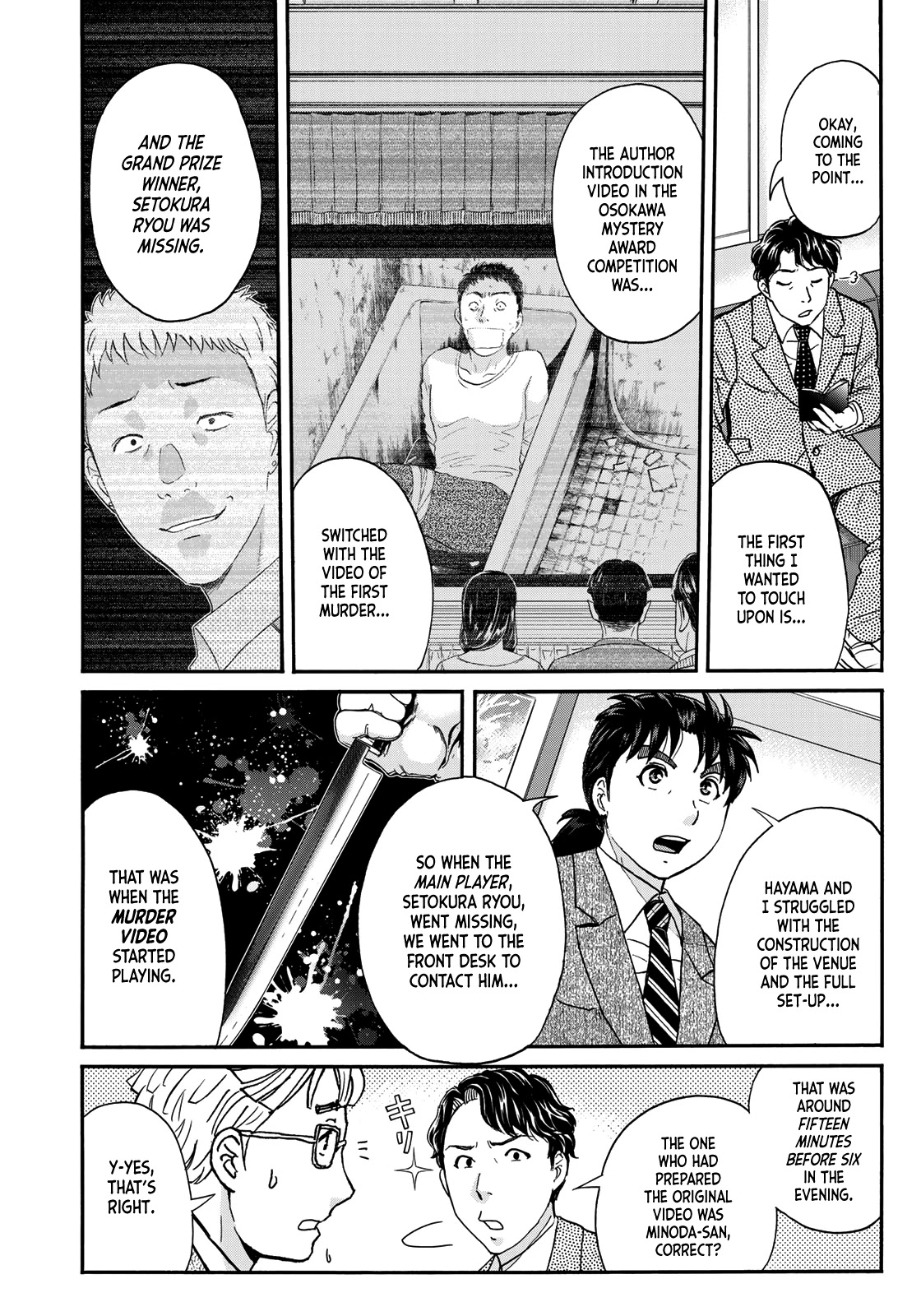 Kindaichi 37-sai no Jikenbo Chapter 76 page 8 - Chapter 76: Ayase Serial Murder Case (Part 10)