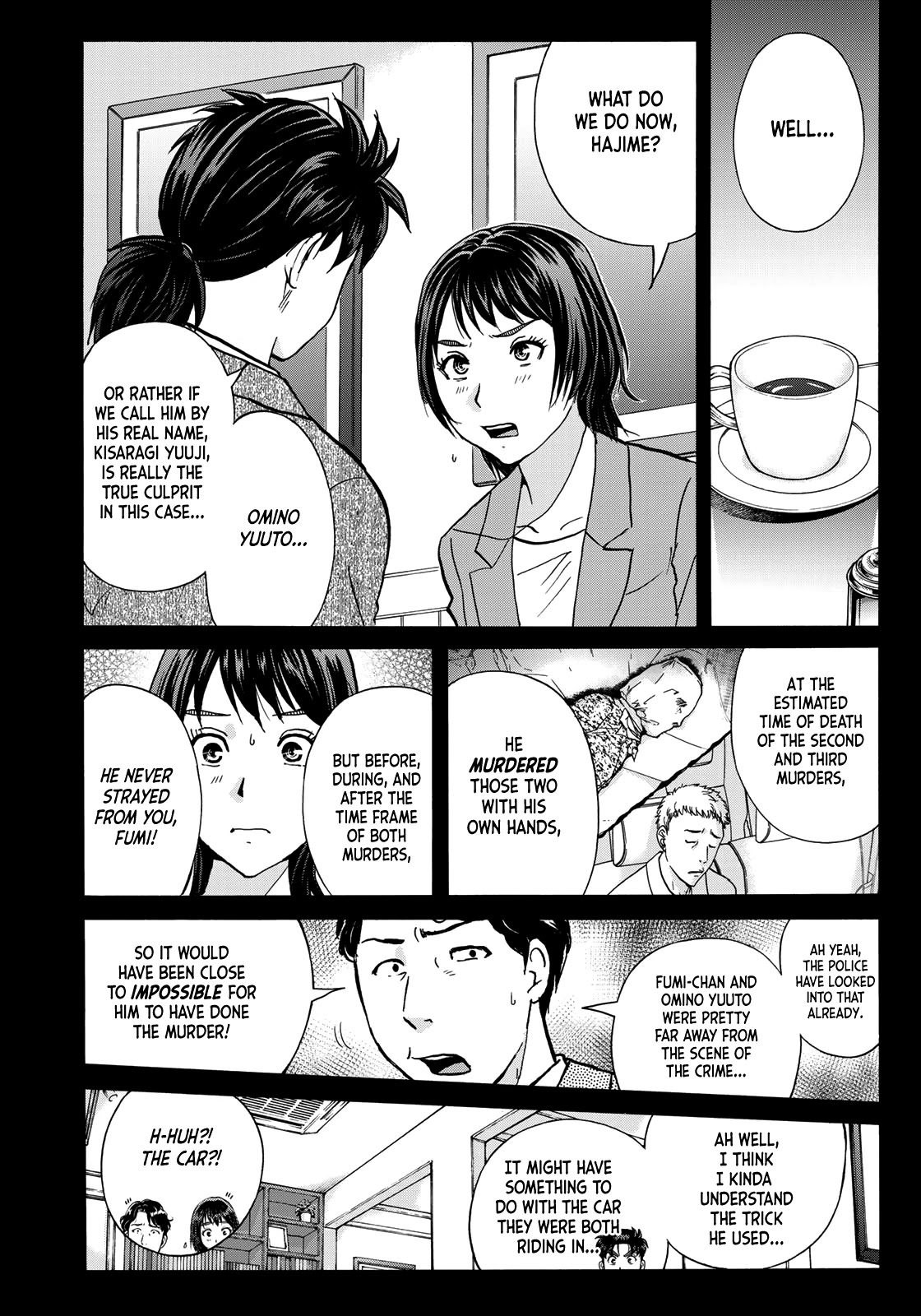 Kindaichi 37-sai no Jikenbo Chapter 78 page 6 - Chapter 78: Ayase Serial Murder Case (Part 12)