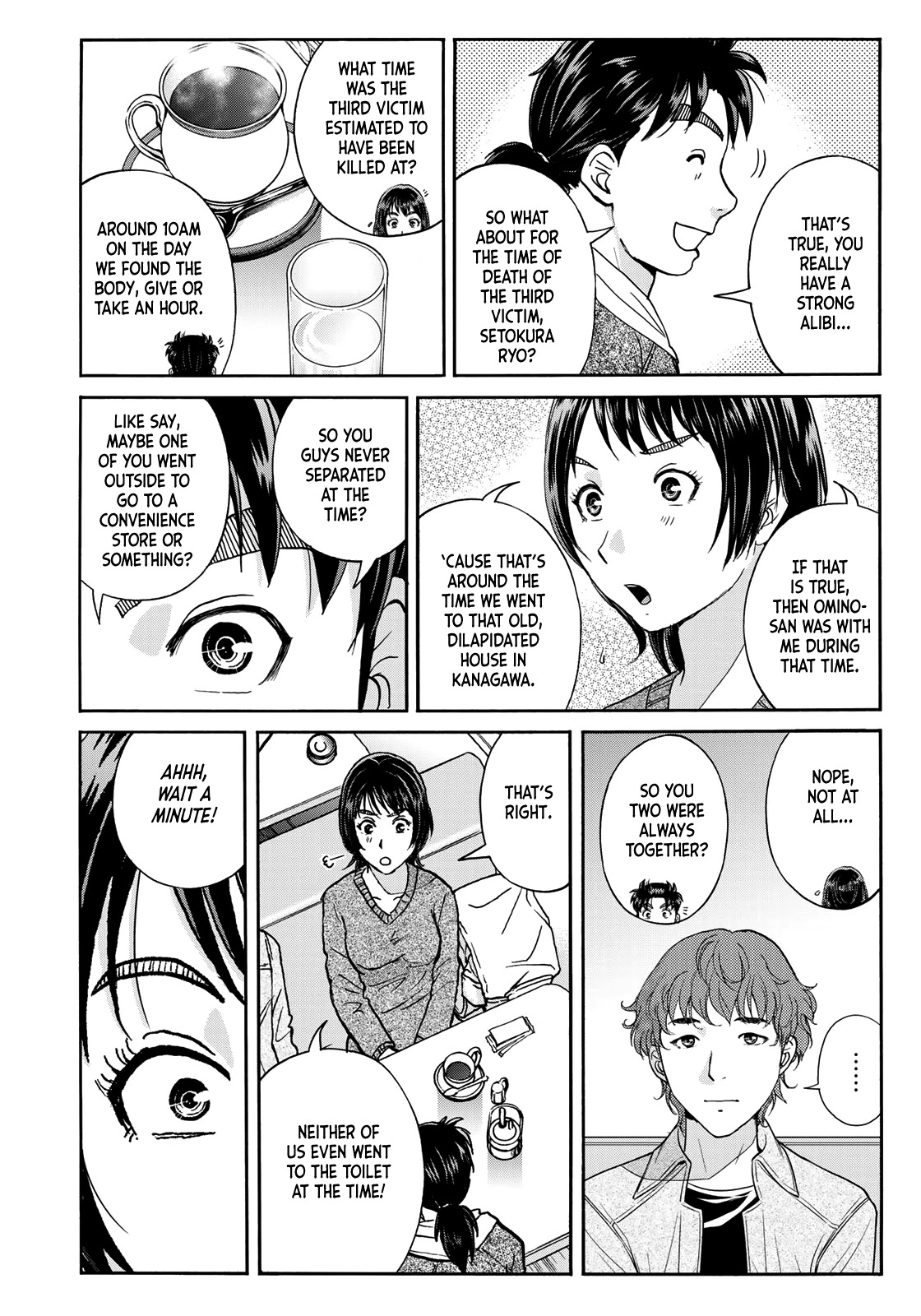 Kindaichi 37-sai no Jikenbo Chapter 79 page 6 - Chapter 79: Ayase Serial Murder Case (Part 13)