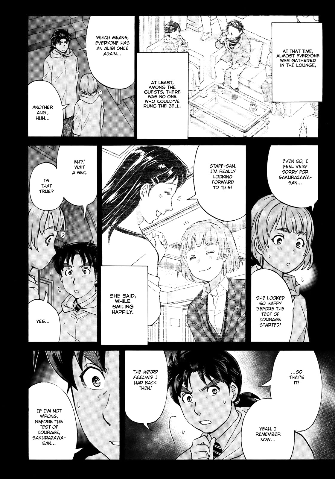 Kindaichi 37-sai no Jikenbo Chapter 8 page 13 - Chapter 8: Uta Island Resort Murder Case (File 8)
