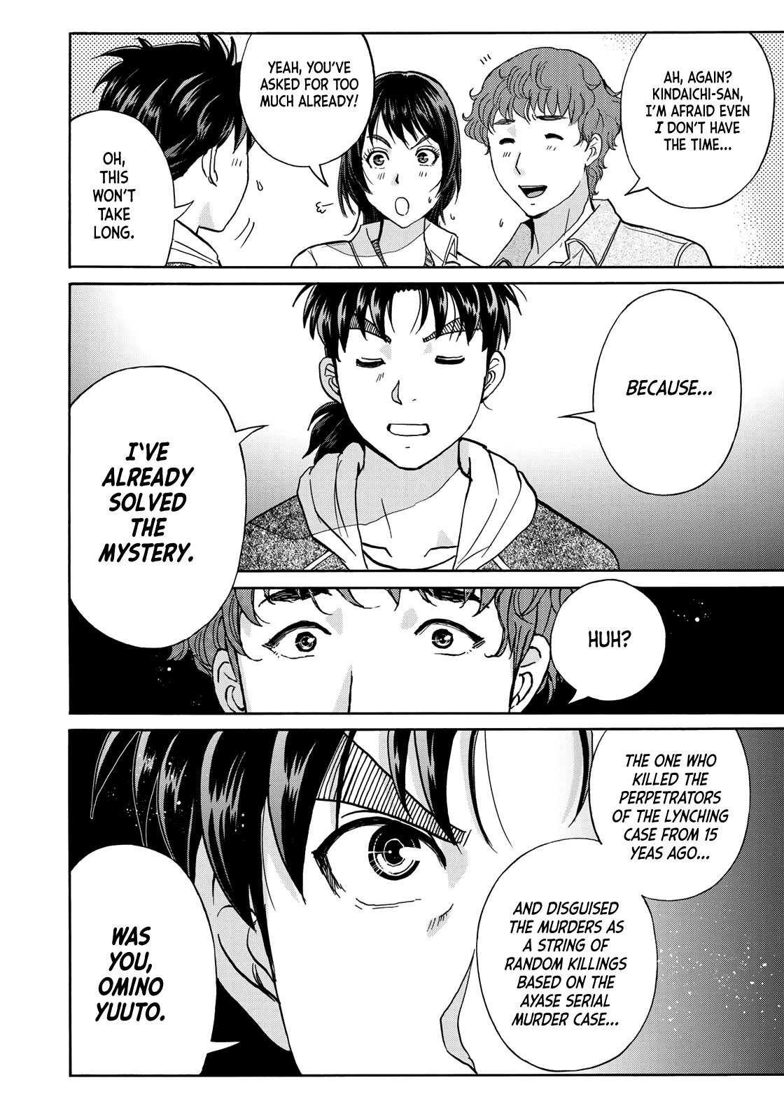 Kindaichi 37-sai no Jikenbo Chapter 80 page 8 - Chapter 80: Ayase Serial Murder Case (Part 14)